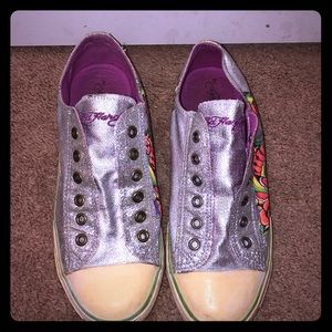 Ed Hardy sneakers!